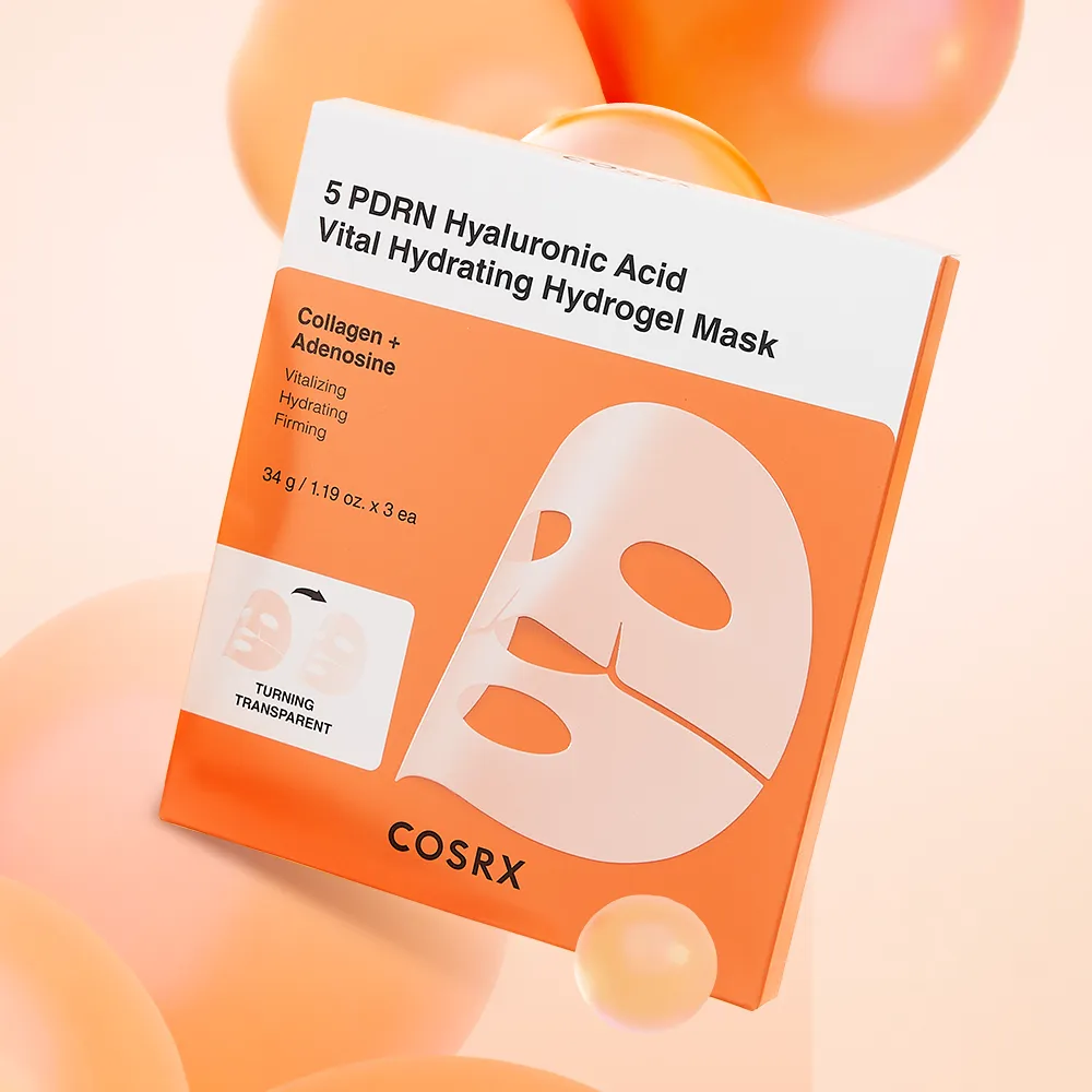 5 PDRN Hyaluronic Acid Vital Hydrating Hydrogel Mask [1pcs] - Image 4