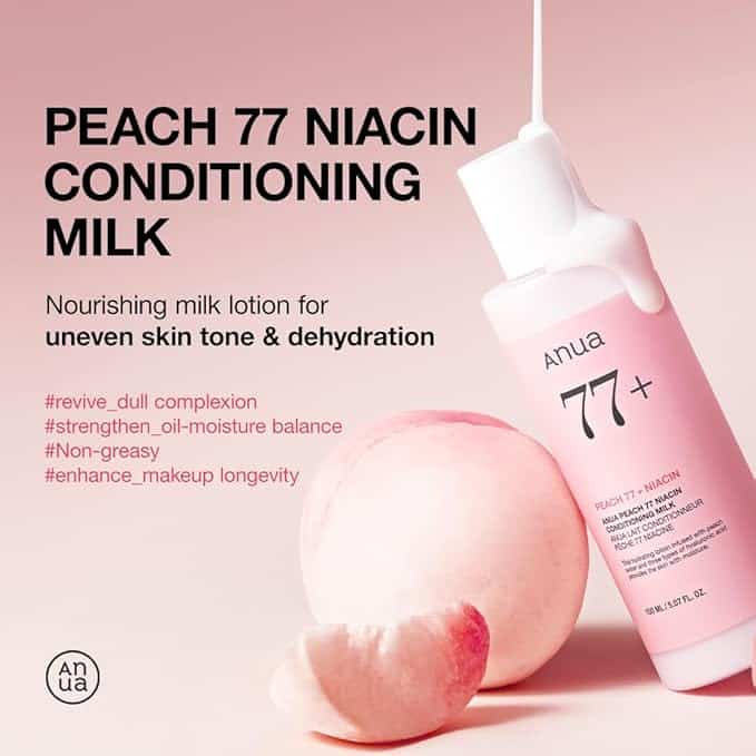 Peach 77 Niacin Conditioning Milk [150ml] - Image 4