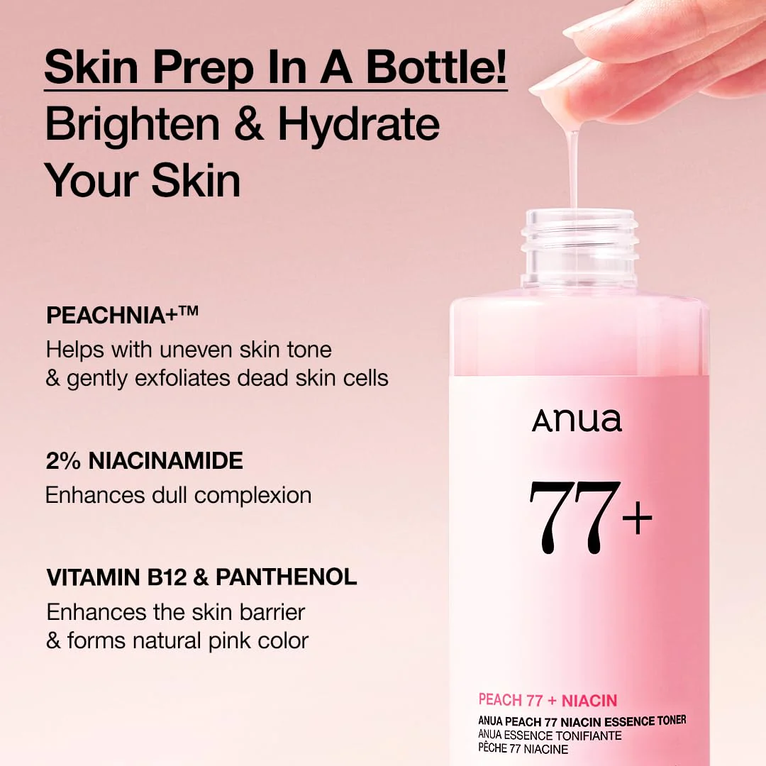 Peach 77 Niacin Essence Toner [250ml] - Image 4