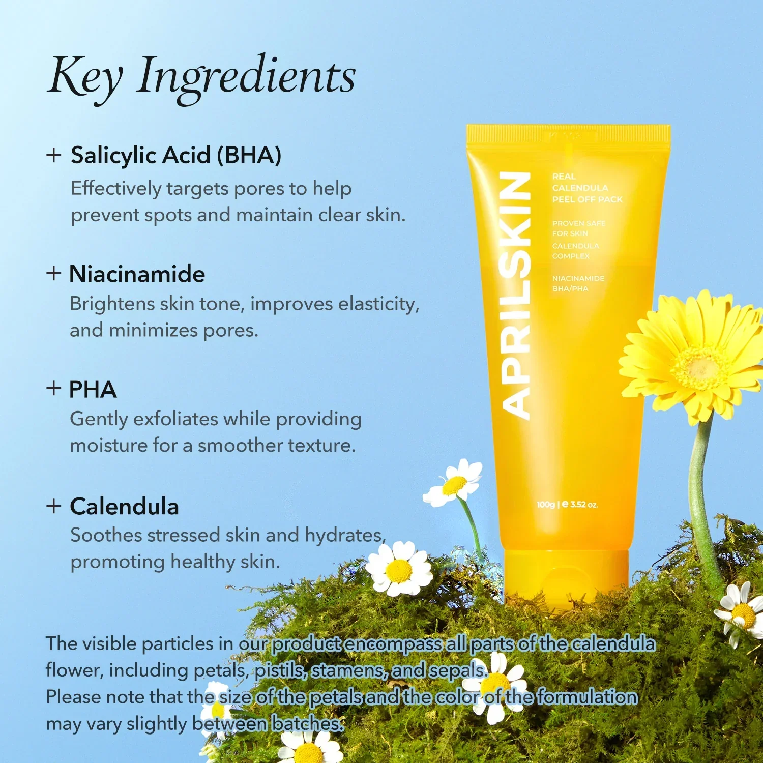 Real Calendula Peel Off Pack [100g] - Image 7