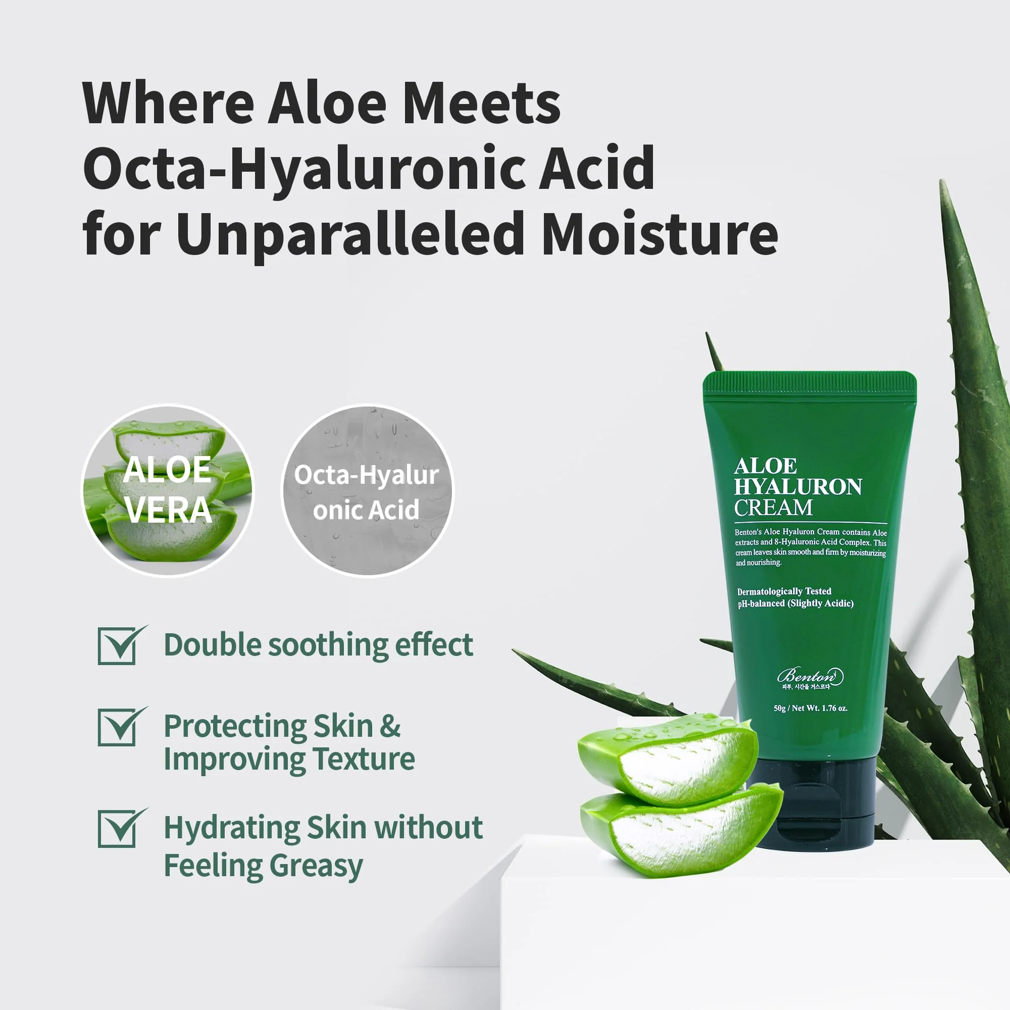 Aloe Hyaluron Cream [50g] - Image 5