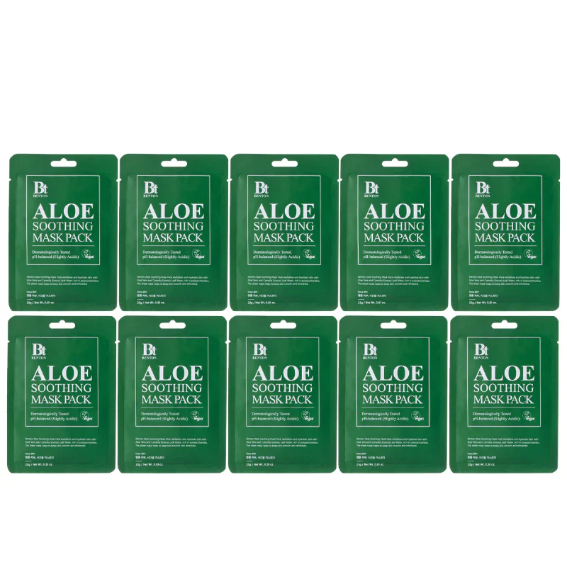 Aloe Soothing Mask Pack Set [23g] - Image 3