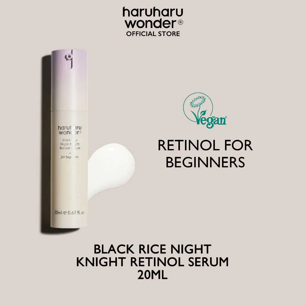 Black Rice Night Knight Retinol Serum [20ml] - Image 2