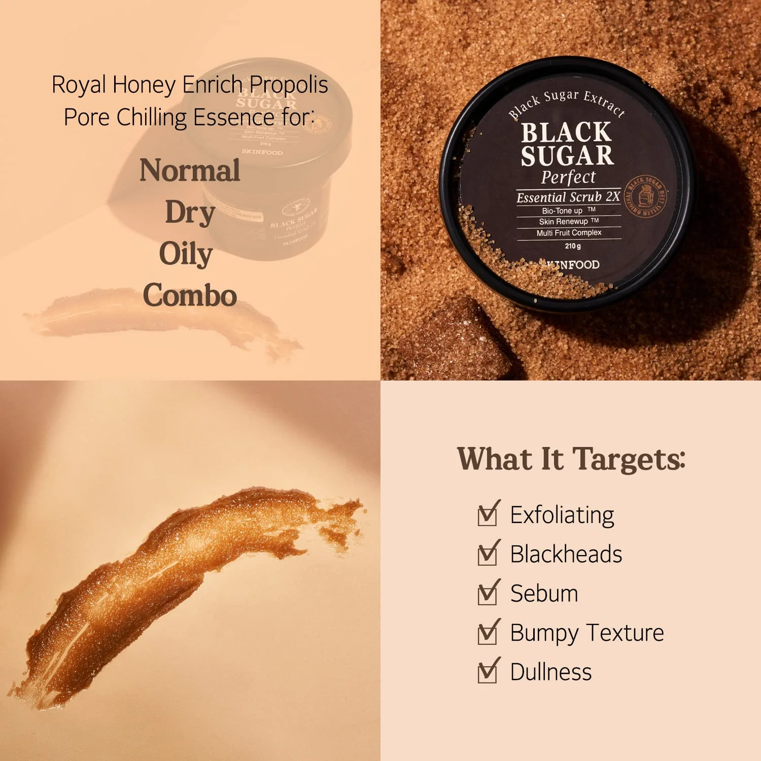 Black Sugar Perfect Essential Scrub 2X [210g] - Image 3