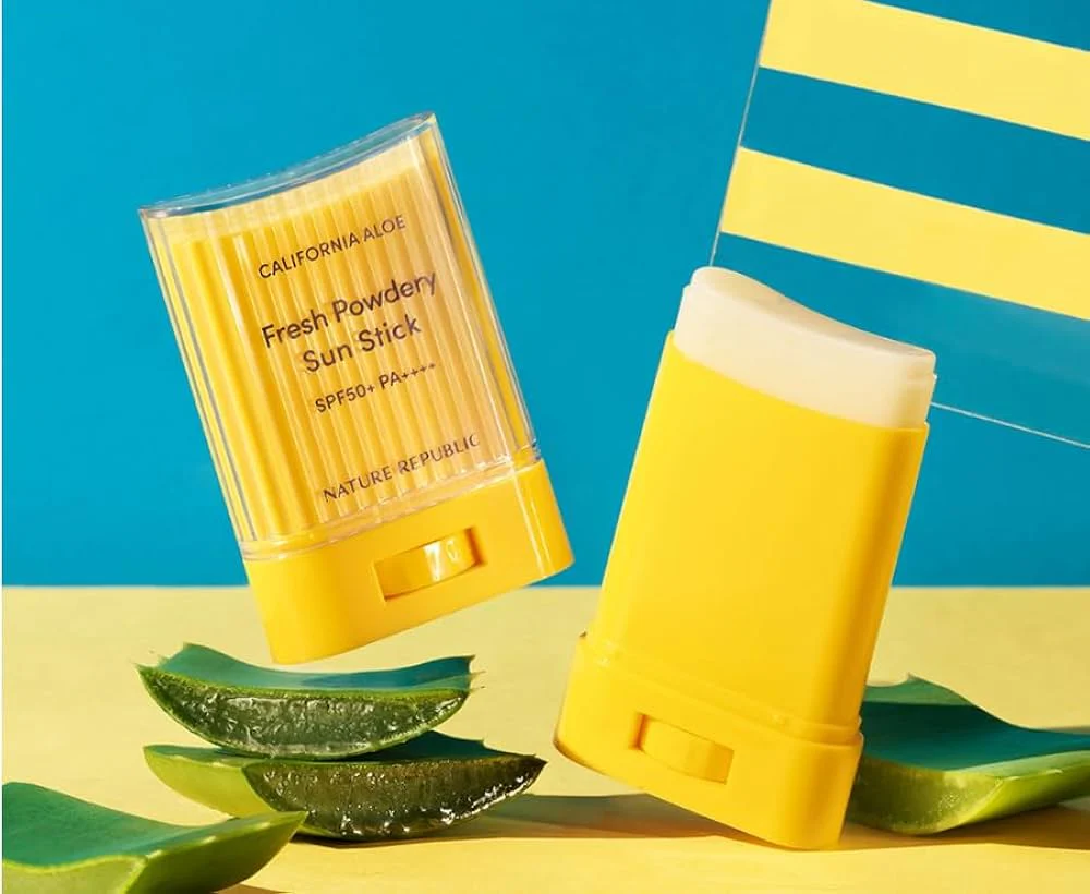 California Aloe Fresh Powdery Sun Stick SPF50+ - Image 2