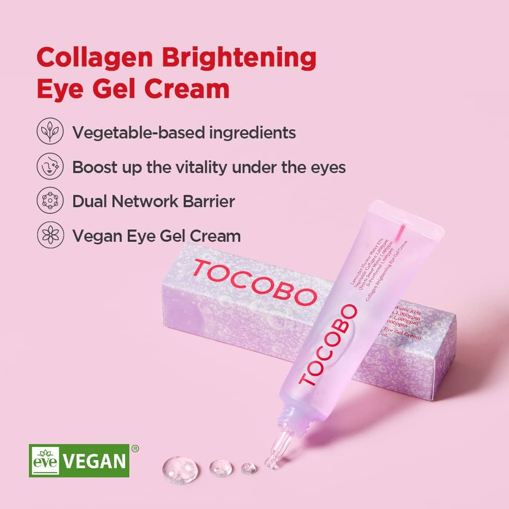Collagen Brightening Eye Gel Cream [30ml] - Image 3