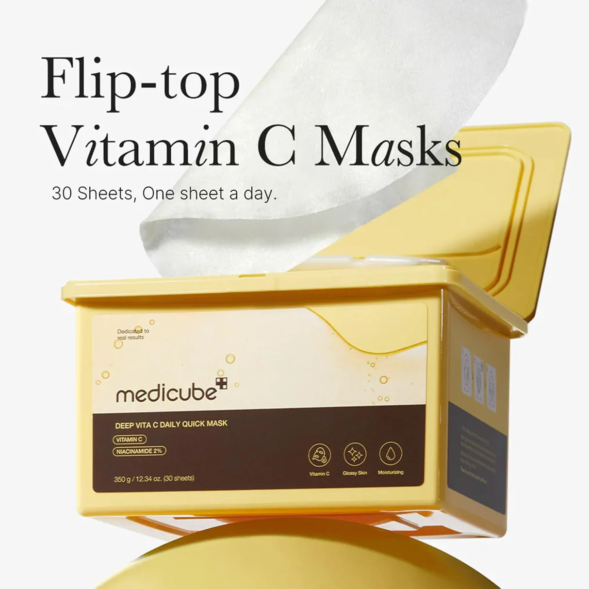 Deep Vita C Daily Quick Mask [30pcs] - Image 3