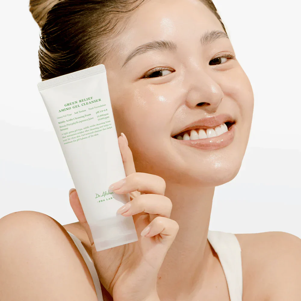 Green Relief Amino Gel Cleanser [100ml] - Image 3