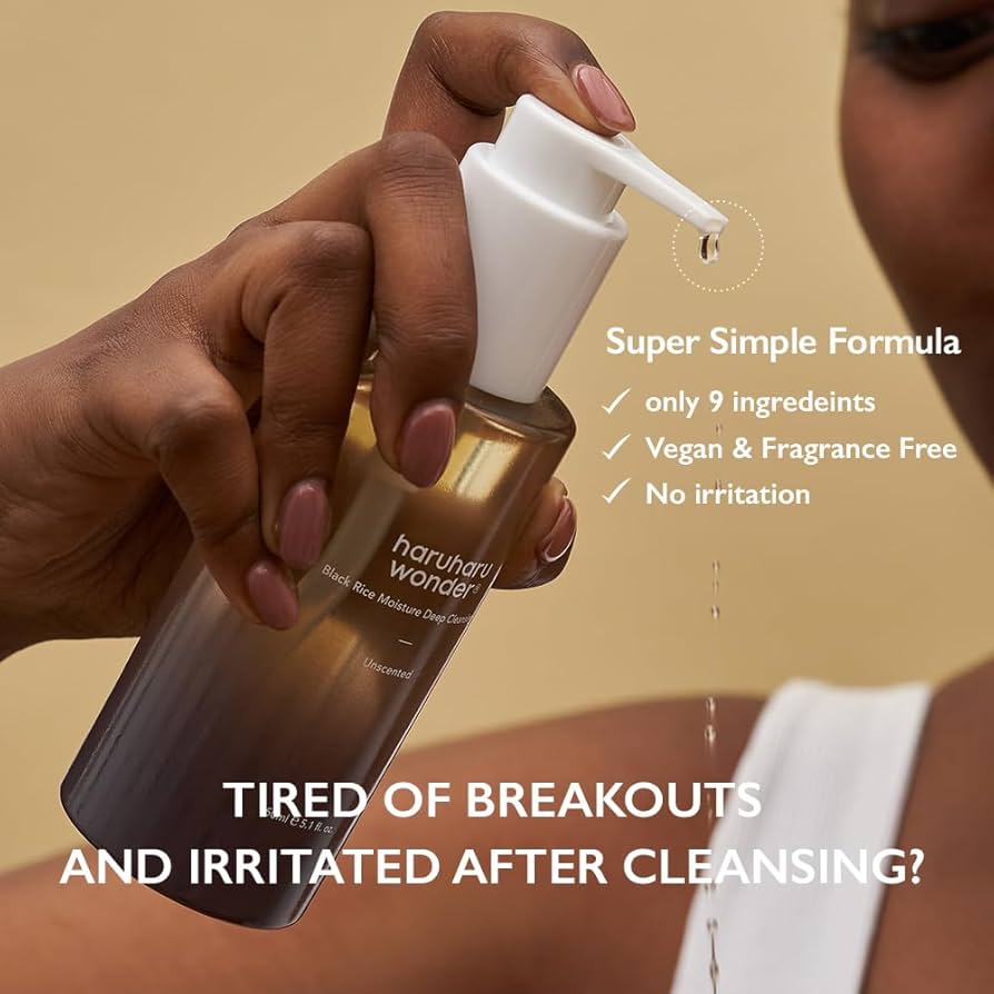 Black Rice Moisture Deep Cleansing Oil [150ml] - Image 3
