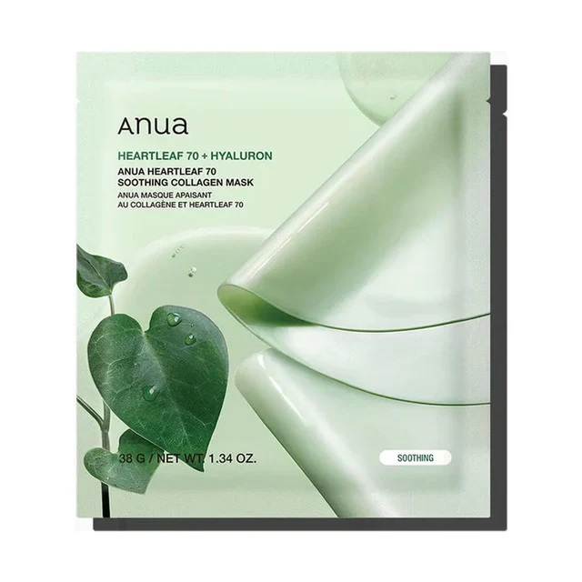 Heartleaf 70 Soothing Collagen Mask [34g]