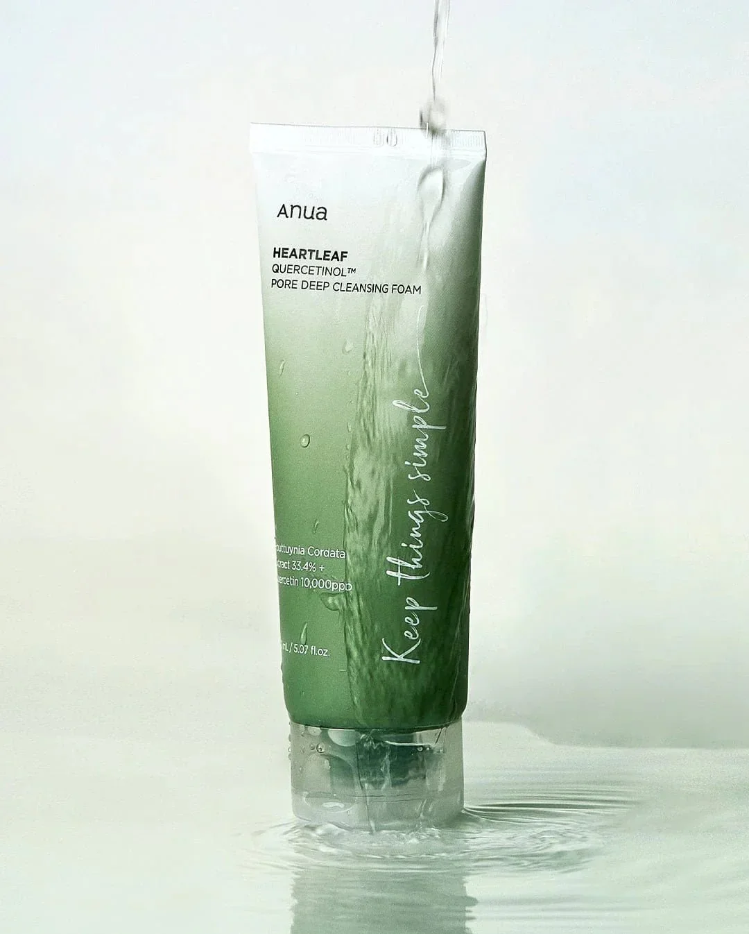Heartleaf Quercetinol Pore Deep Cleansing Foam [150ml] - Image 3
