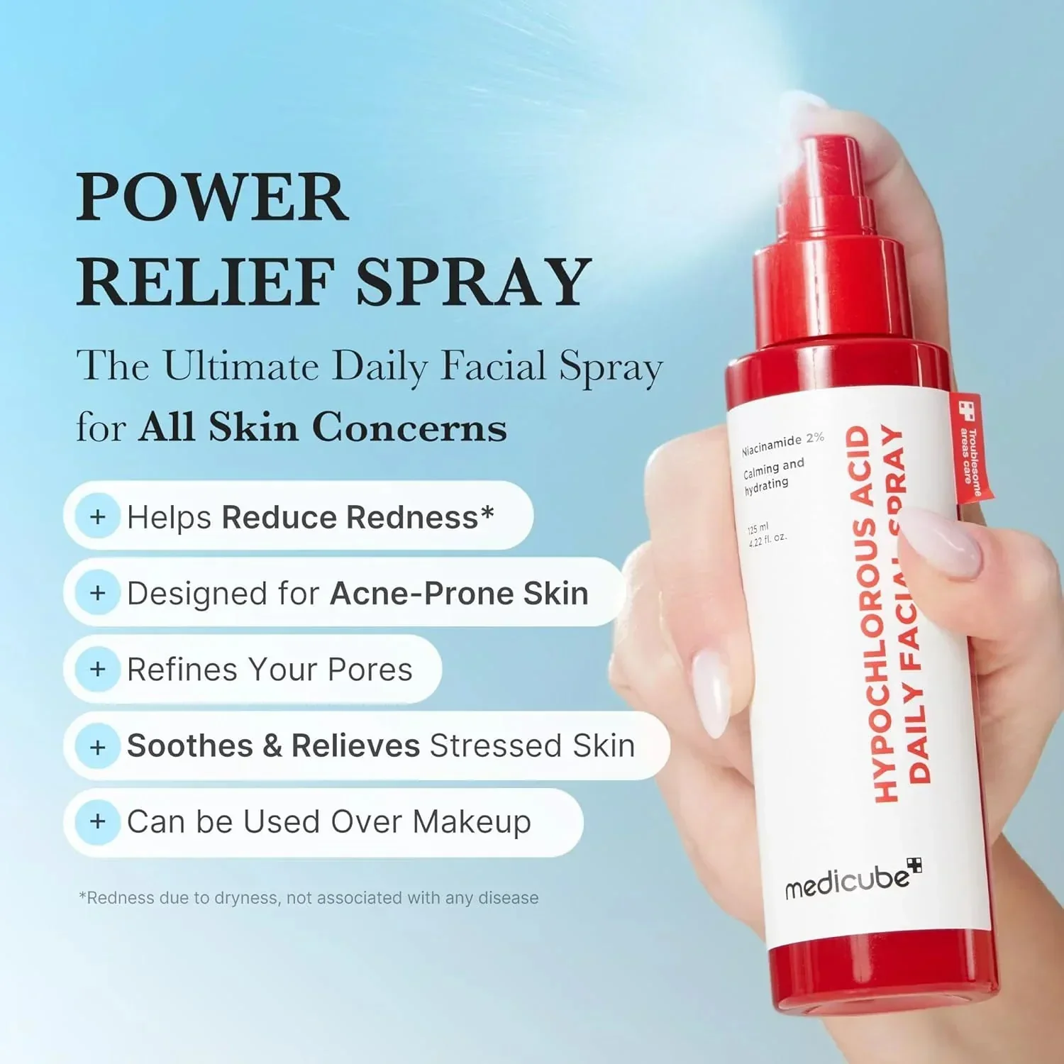 Hypochlorous Acid Daily Facial Spray [125ml] - Image 2