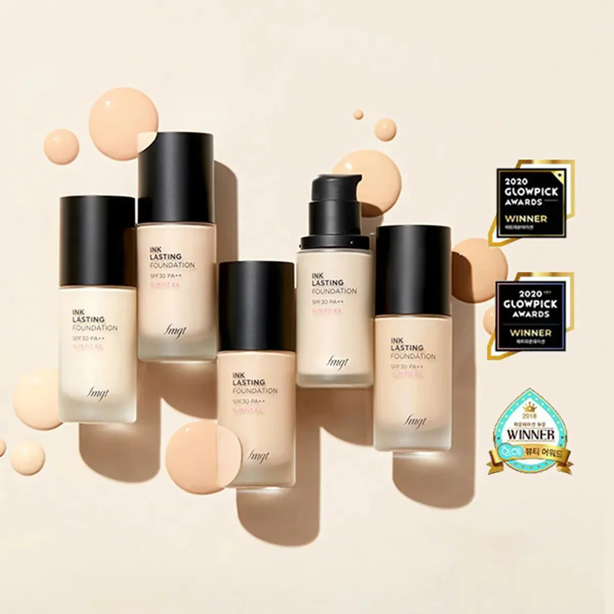 Ink Lasting Foundation Slim Fit EX - 30ml - Image 3
