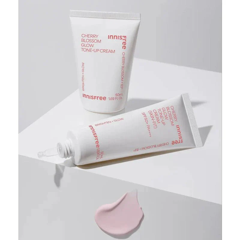 Cherry Blossom Glow Tone-Up Cream [50ml] - Image 3