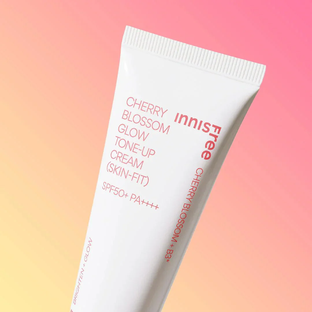 Cherry Blossom Glow Tone-Up Cream Skin-Fit [50ml] - Image 2