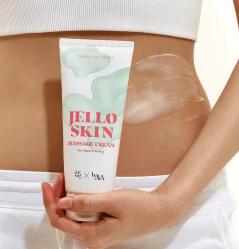 JELLOSKIN Massage Cream For Face and Body [200ml] - Image 3