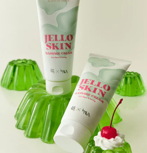 JELLOSKIN Massage Cream For Face and Body [200ml] - Image 4