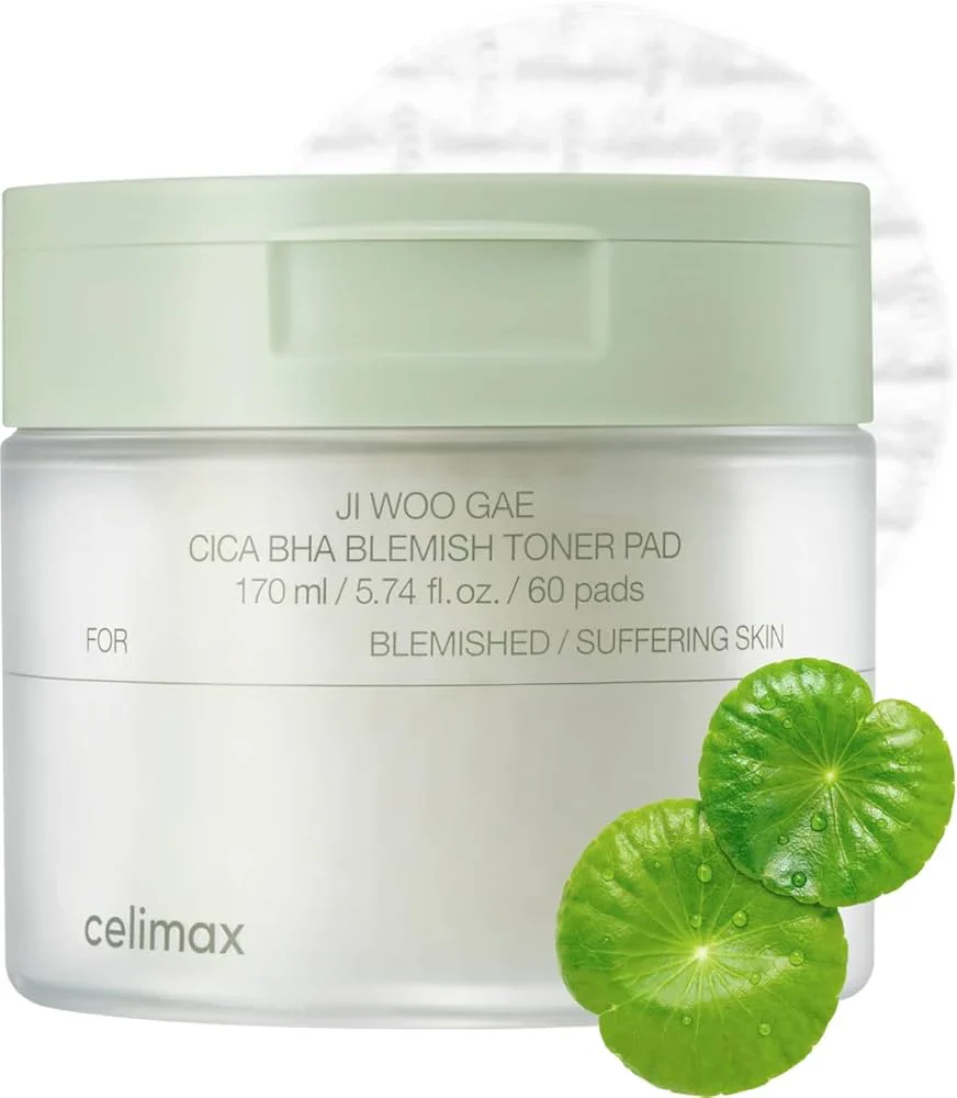 Ji Woo Gae Cica BHA Blemish Toner Pad [60 pcs] - Image 3