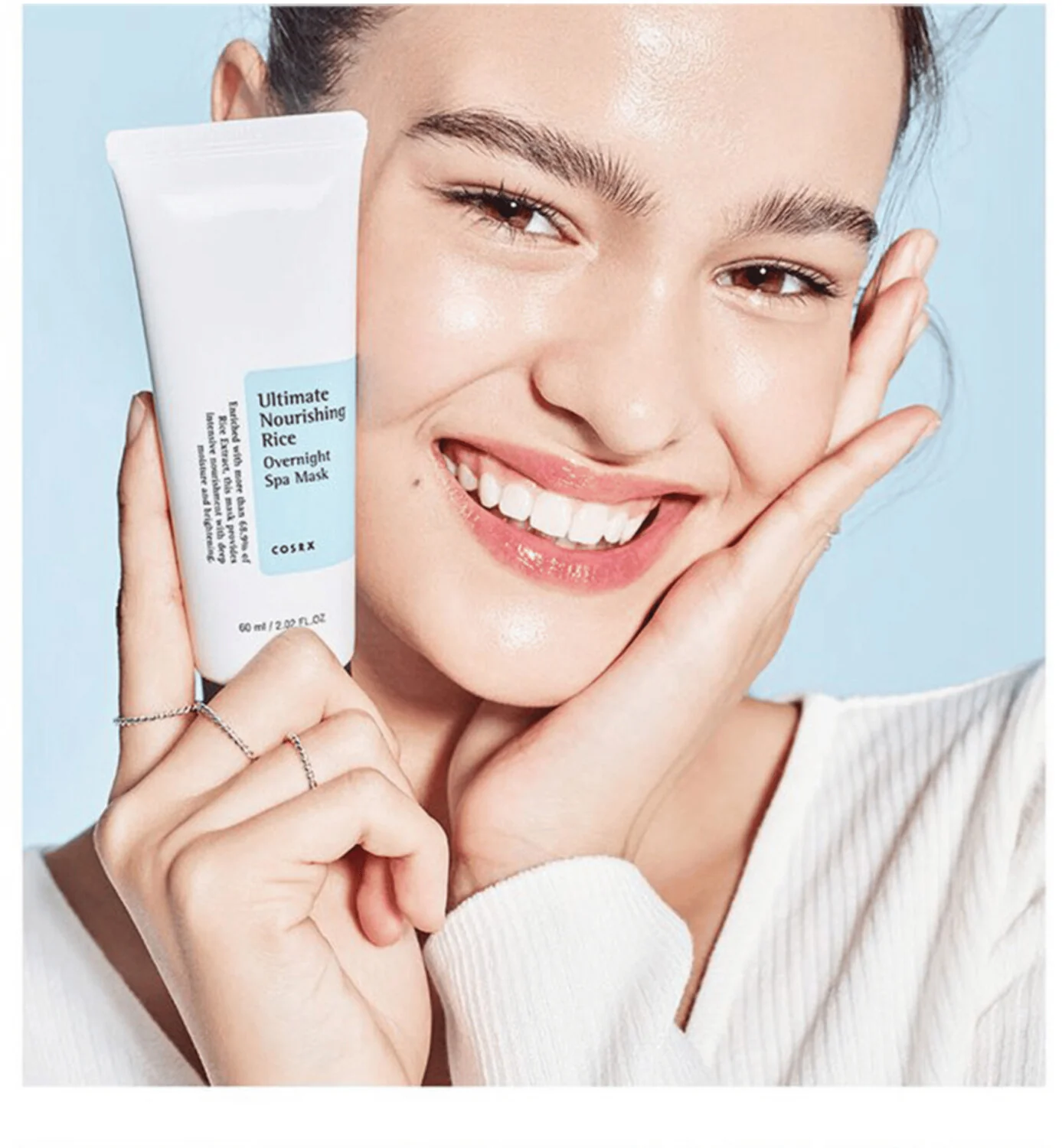 Jumbo Ultimate Nourishing Rice Overnight Mask [60g] - Image 3