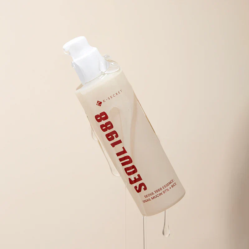 SEOUL 1988 Essence : Snail Mucin 97% + Rice [100ml] - Image 3
