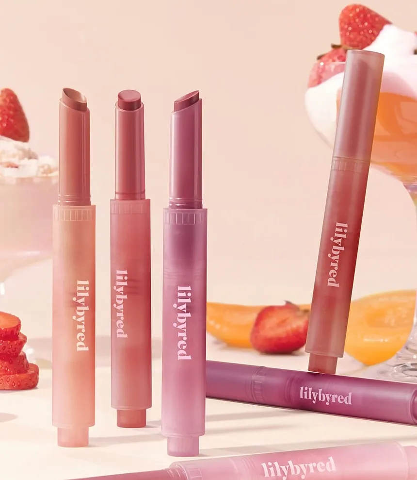 Milky Blur Fondue Bar Mellow Lip Oil Keyring Set #03 Fig in Caramel - Image 2