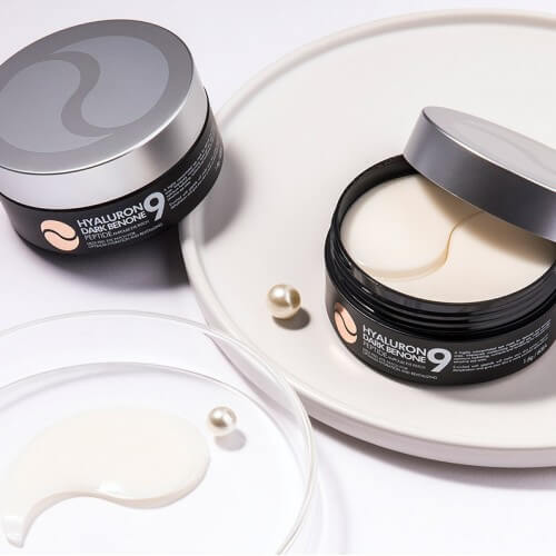 Hyaluron Dark Benone Peptide 9 Ampoule Eye Patch [60 pcs] - Image 2