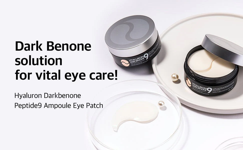 Hyaluron Dark Benone Peptide 9 Ampoule Eye Patch [60 pcs] - Image 4