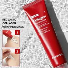 Red Lacto Collagen Wrapping Mask [70ml] - Image 4