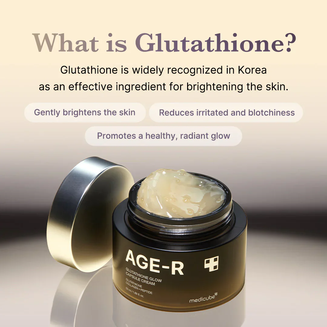AGE-R Glutathione Glow Capsule Cream [50ml] - Image 3