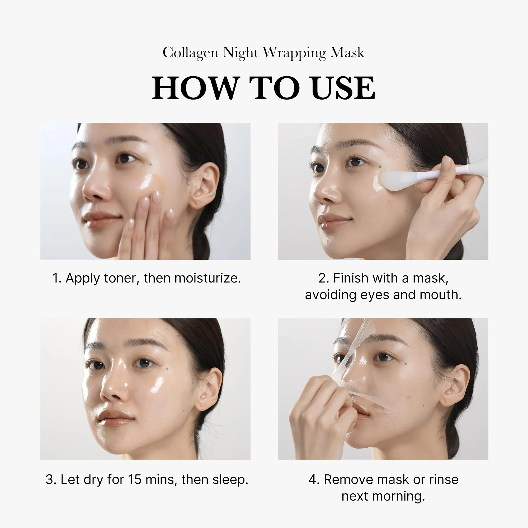 Collagen Night Wrapping Mask [75ml] - Image 3