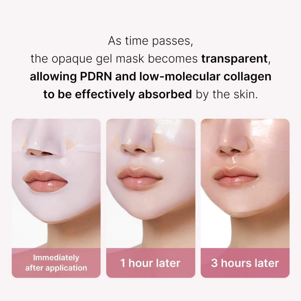 PDRN Pink Collagen Gel Mask [28g] - Image 3