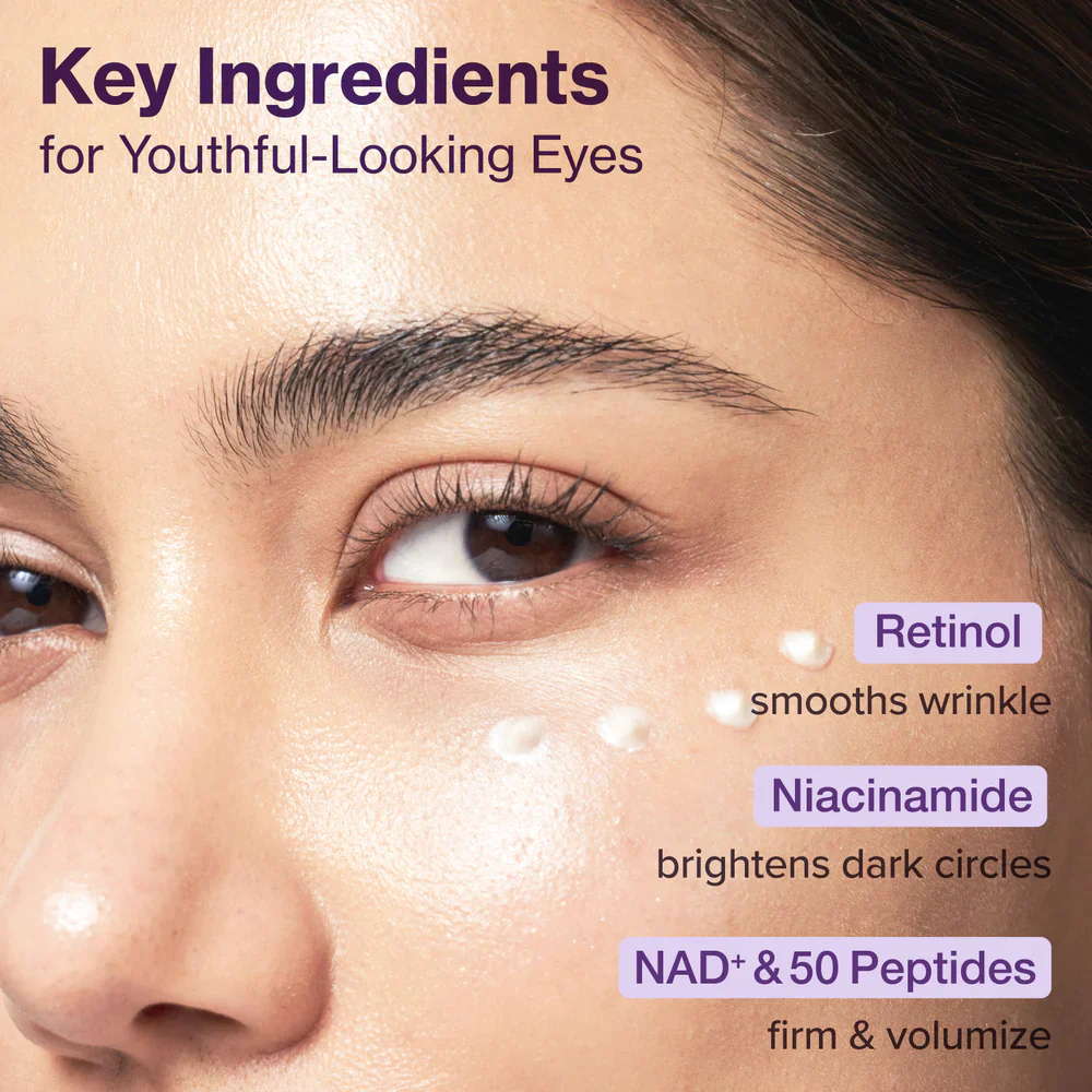 No.9 NAD+ Retinol Volumetox Eye Cream [10ml] - Image 3