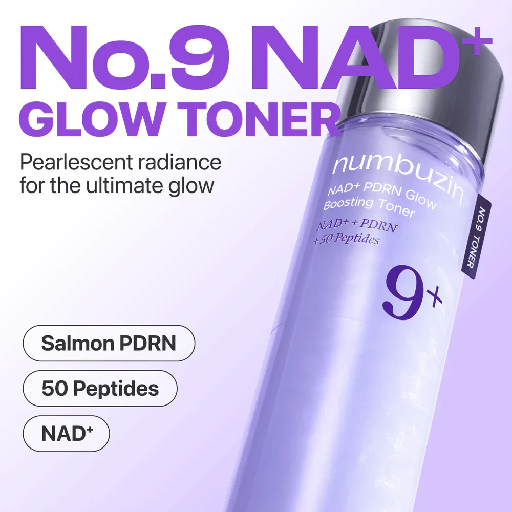 No.9 NAD+ PDRN Glow Boosting Toner [150ml] - Image 5