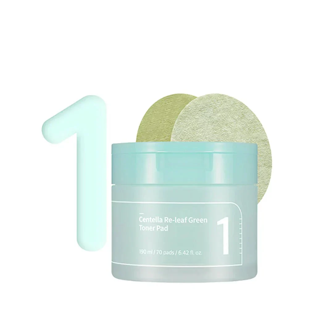 No. 1 Centella Re-Leaf Green Toner Pad [70 Pads]