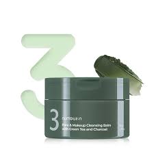 No. 3 Pore & Makeup Cleansing Balm With Green Tea And Charcoal [85g]