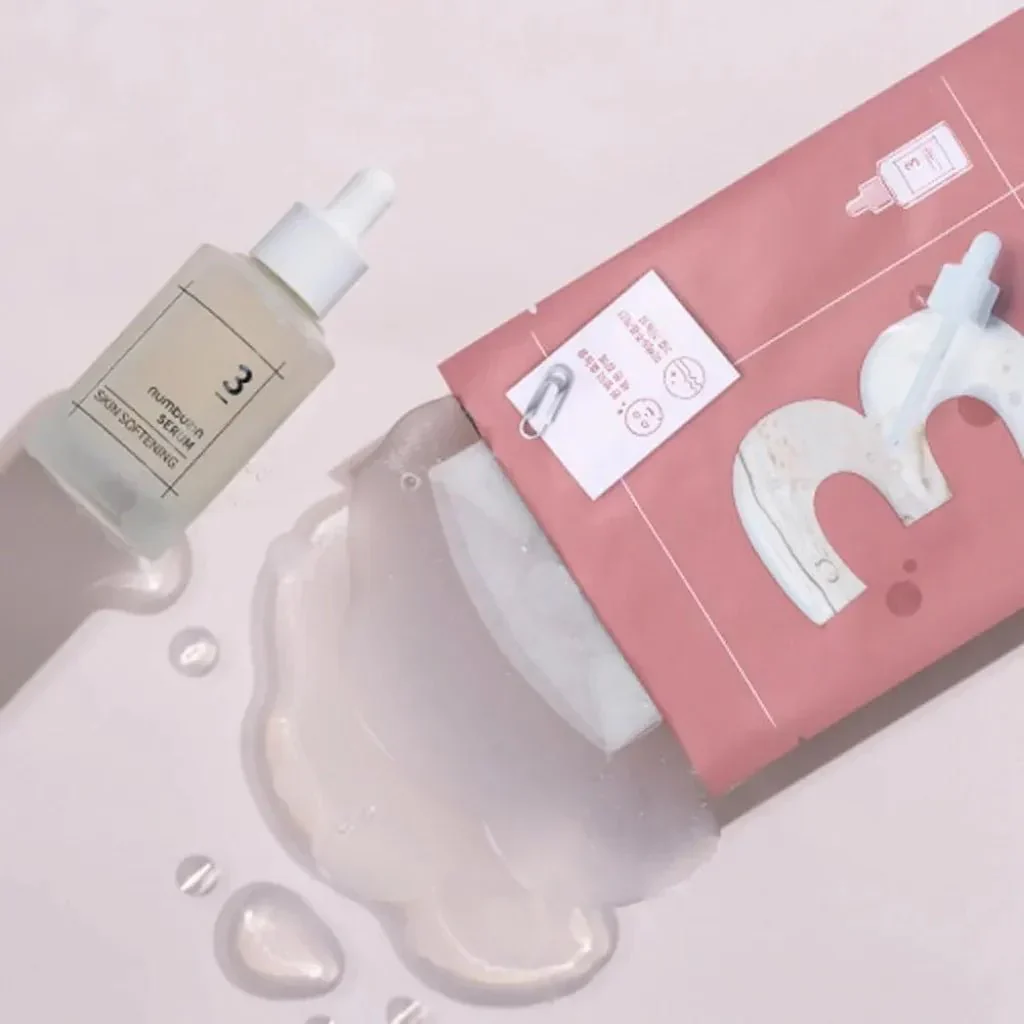 No.3 Tingle-Pore Softening Sheet Mask [27ml x 1 Sheet] - Image 3