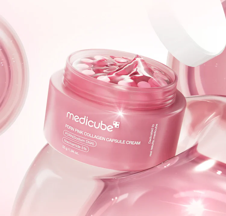 PDRN Pink Collagen Capsule Cream [55g] - Image 2