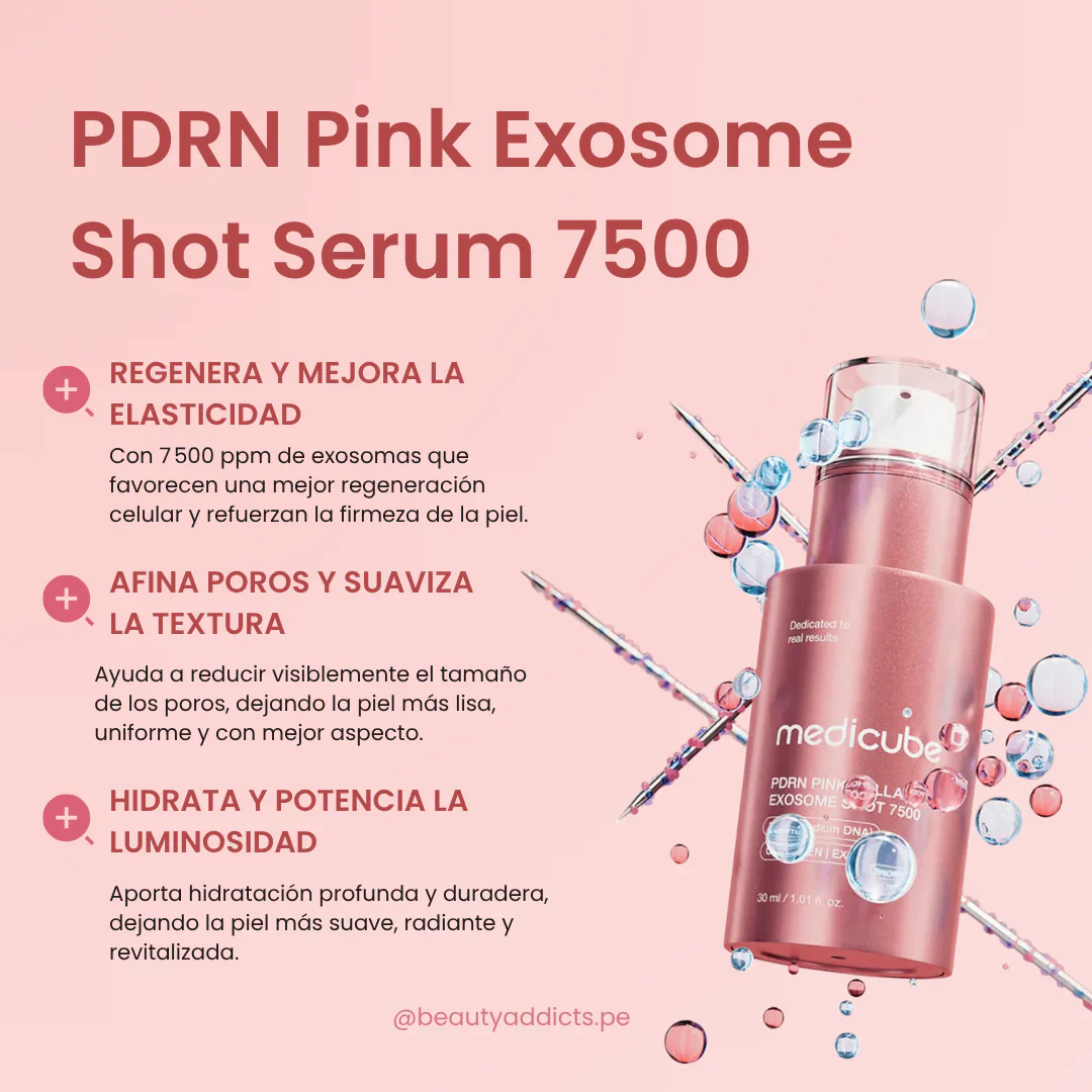 PDRN Pink Exosome Shot Serum 7500 [30ml] - Image 3