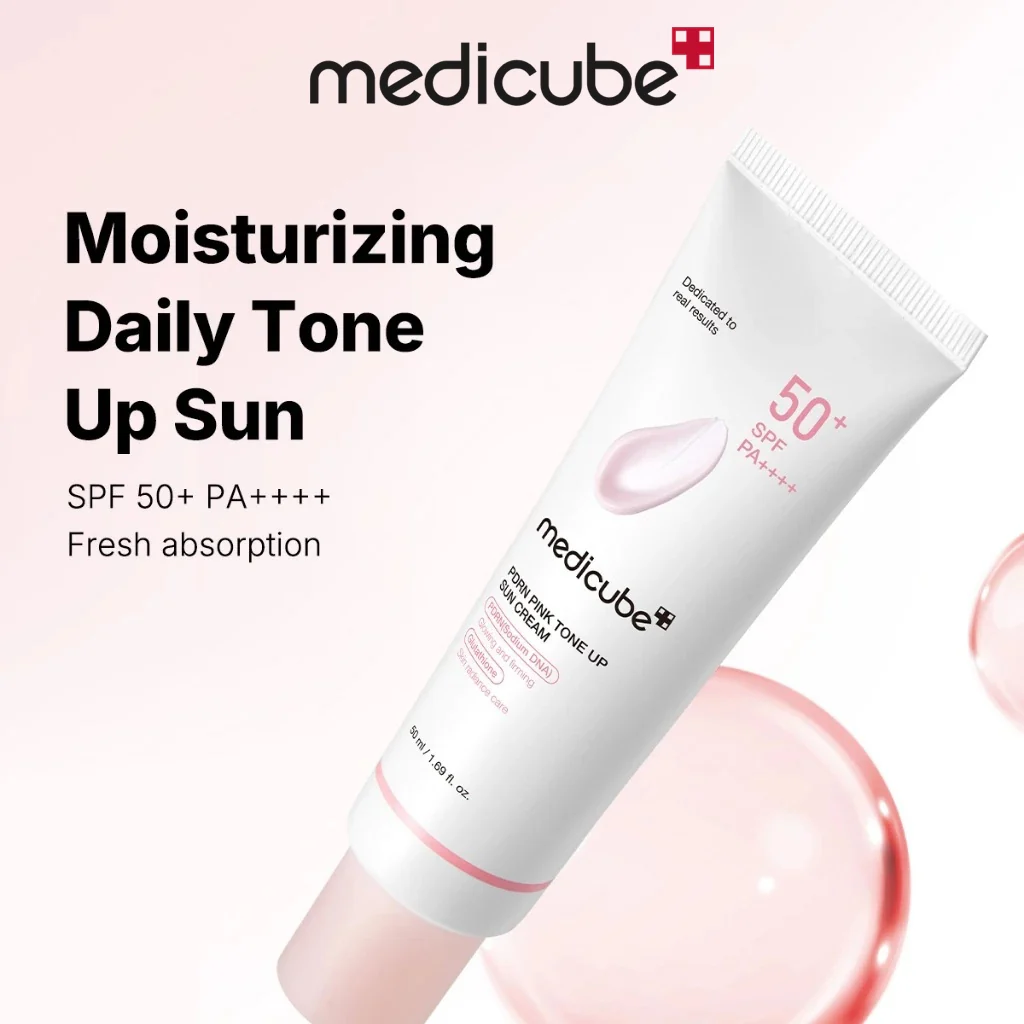 PDRN Pink Tone Up Sun Cream [50ml] - Image 3