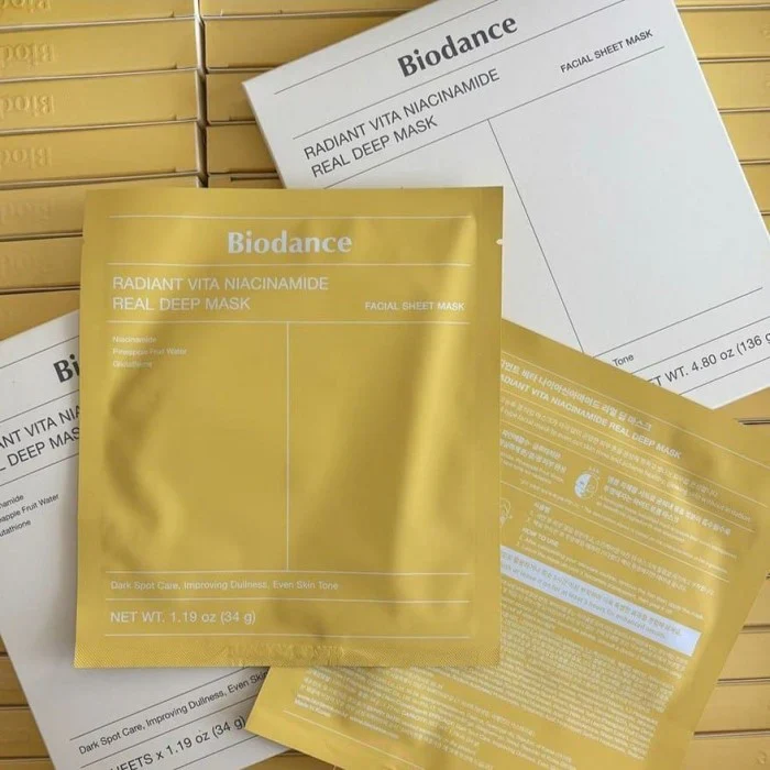 Radiant Vita Niacinamide Real Deep Mask [34g] - Image 5