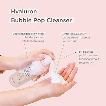 Real Complexion Hyalurion Bubble Pop Cleanser [150ml] - Image 3