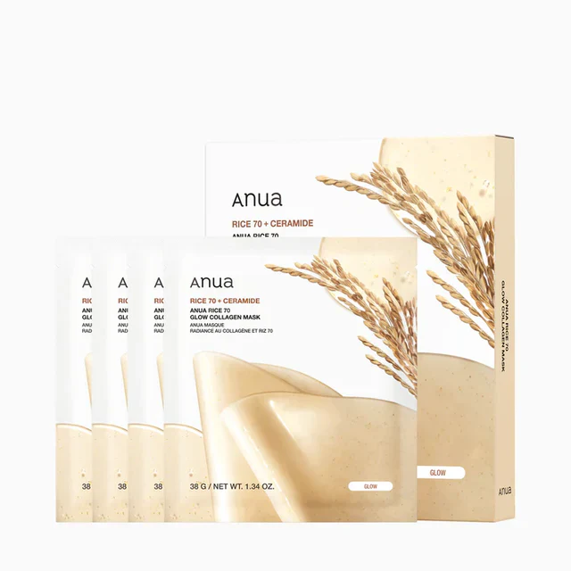 Rice 70 Glow Collagen Mask [38g] - Image 4