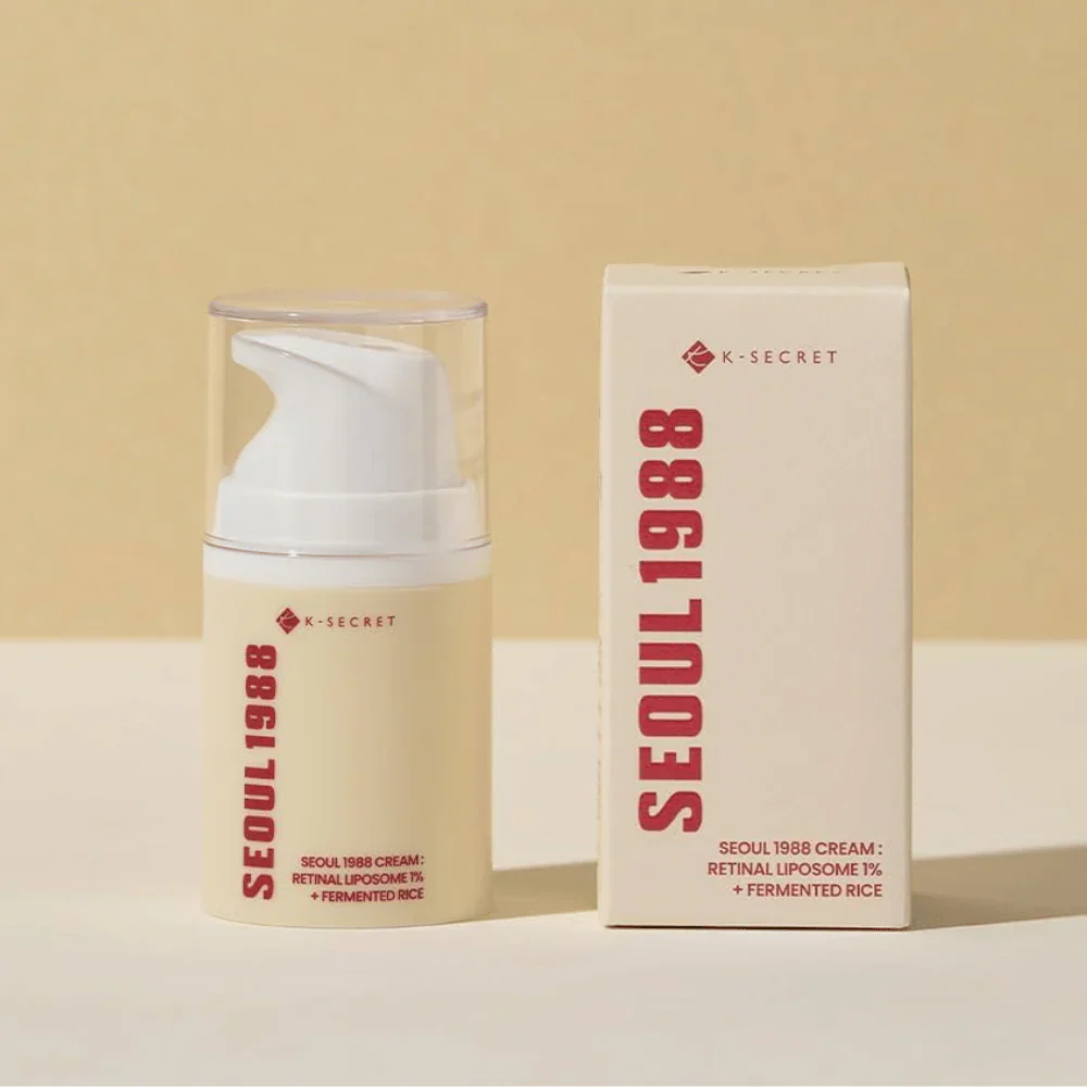 SEOUL 1988 Cream : Retinal Liposome 1% + Fermented Rice [50ml] - Image 3