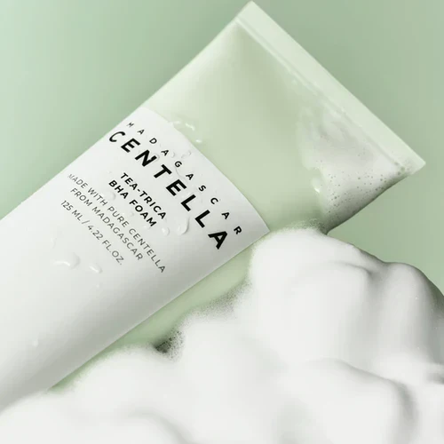 Madagascar Centella Tea-trica BHA Foam [125ml] - Image 4