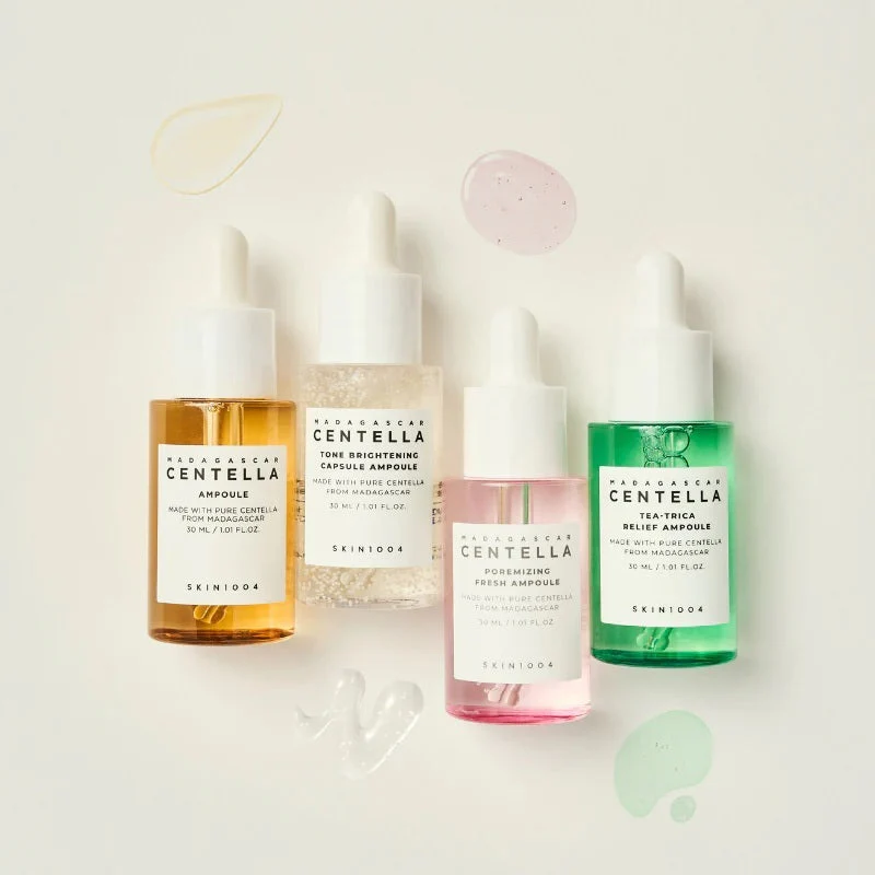 Madagascar Centella Ampoule Kit [30ml x 4 pcs] - Image 4