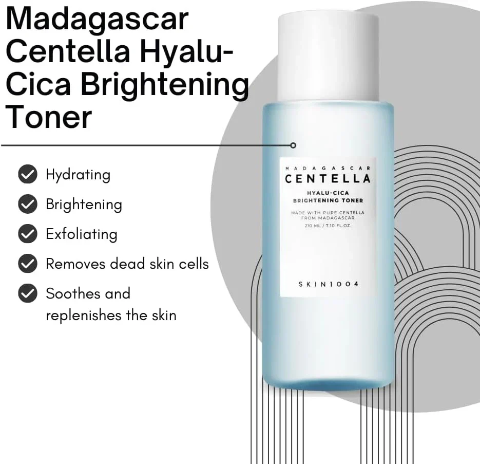 Madagascar Centella Hyalu-Cica Brightening Toner [210ml] - Image 3