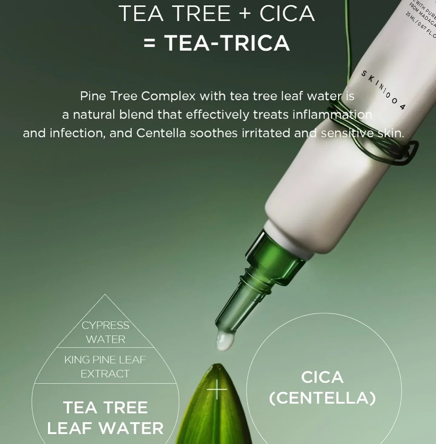 Madagascar Centella Tea-Trica Spot Cream [20ml] - Image 5