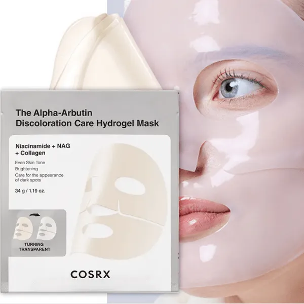 The Alpha-Arbutin Discoloration Care Hydrogel Mask [1pc] - Image 2