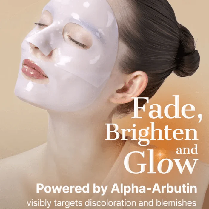 The Alpha-Arbutin Discoloration Care Hydrogel Mask [1pc] - Image 4