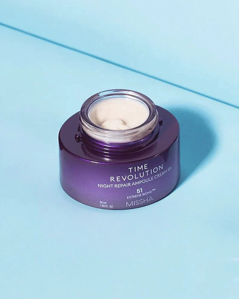Time Revolution Night Repair Ampoule Cream 5X [50ml] - Image 3